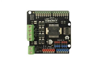 Gravity: 2x2A Motor Shield for Arduino Twin