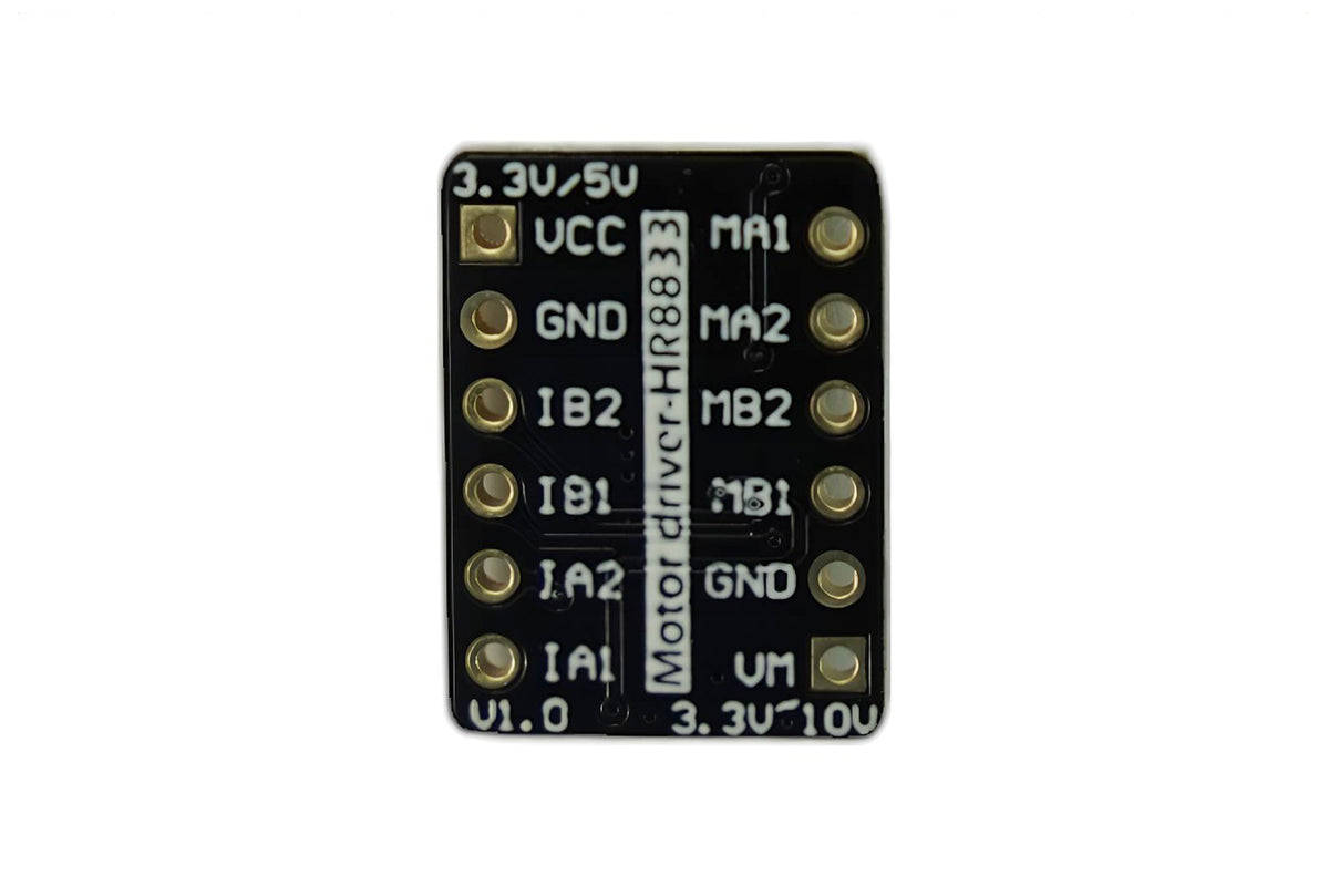 Fermion: HR8833 Thumbnail Sized DC Motor Driver 2x1.5A (Breakout)