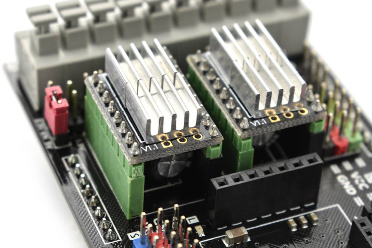 Gravity: Dual Bipolar Stepper Motor Shield for Arduino (DRV8825)