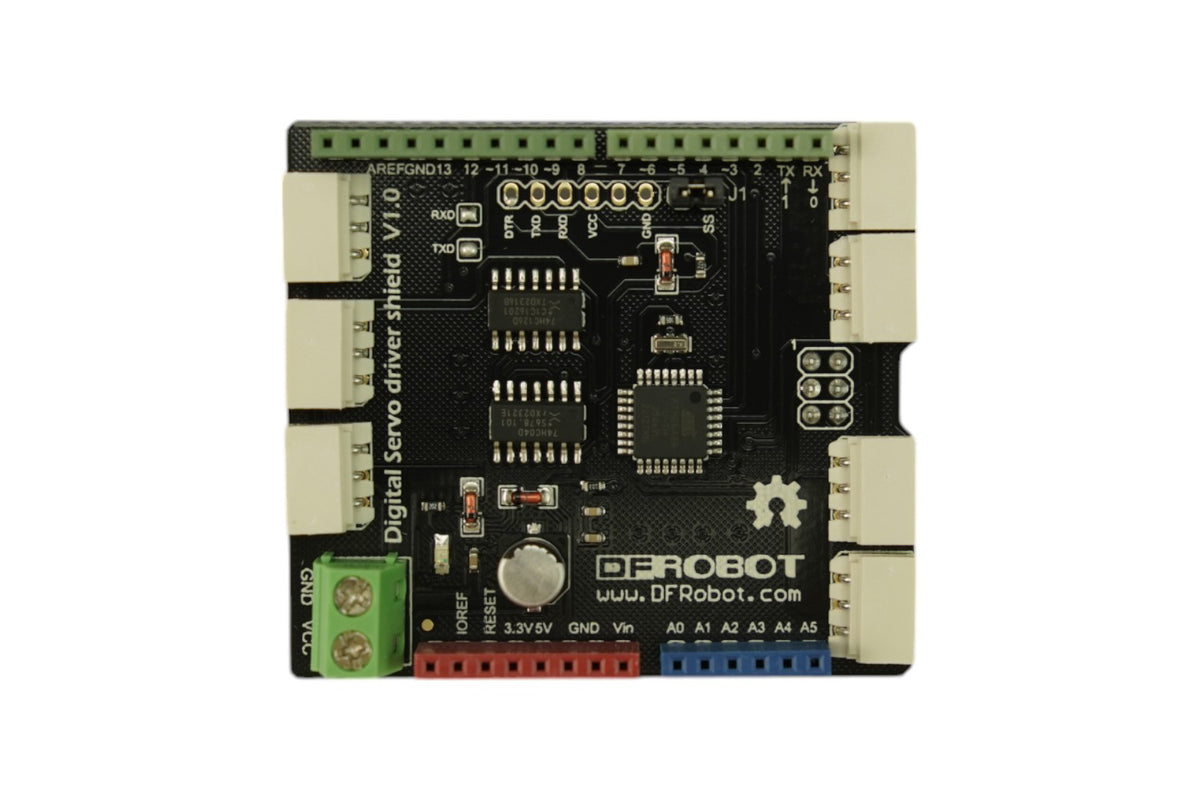 Digital Servo Shield for Arduino Compatible with Dynamixel AX